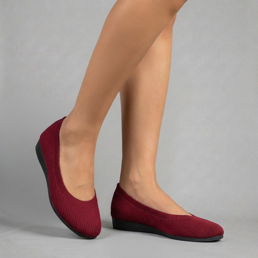 Harper – Lightweight knit ballet flats