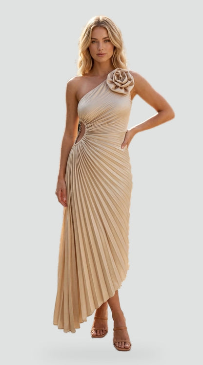 pleated-one-shoulder-dress-1
