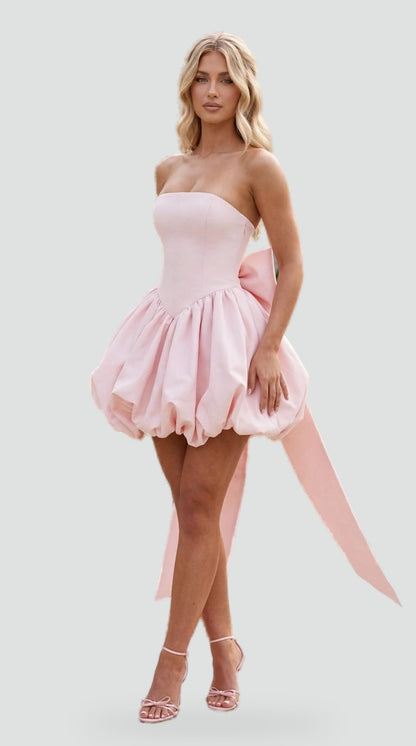 strapless-bubble-hem-dress-1